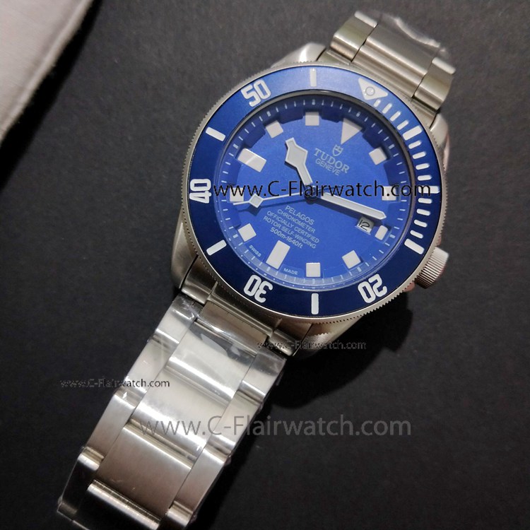 High Quality Tudor Pelagos Stainless Steel Blue Face Watch
